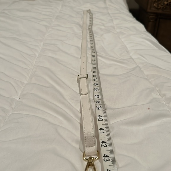 White Leather Bag. Unbranded. - Picture 8 of 9